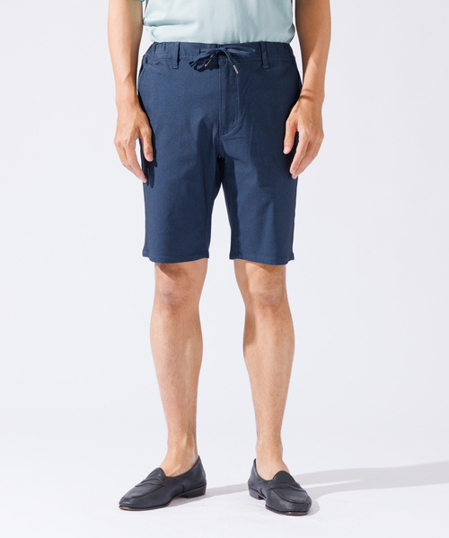 【セットアップ対応】ハイパーストレッチ バーズアイ ショーツ（その他パンツ）｜ABAHOUSE GRAY（アバハウスグレイ）