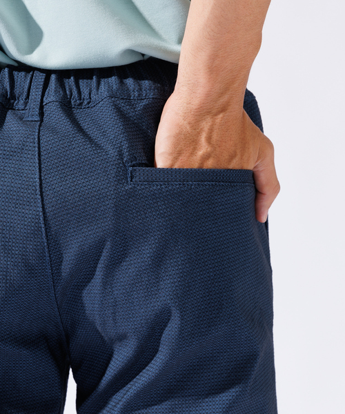 【セットアップ対応】ハイパーストレッチ バーズアイ ショーツ（その他パンツ）｜ABAHOUSE GRAY（アバハウスグレイ）