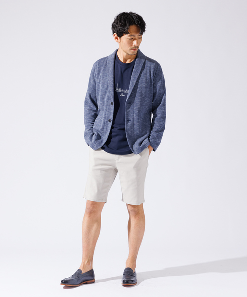 【セットアップ対応】ハイパーストレッチ バーズアイ ショーツ（その他パンツ）｜ABAHOUSE GRAY（アバハウスグレイ）