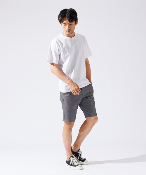 【セットアップ対応】ハイパーストレッチ バーズアイ ショーツ（その他パンツ）｜ABAHOUSE GRAY（アバハウスグレイ）