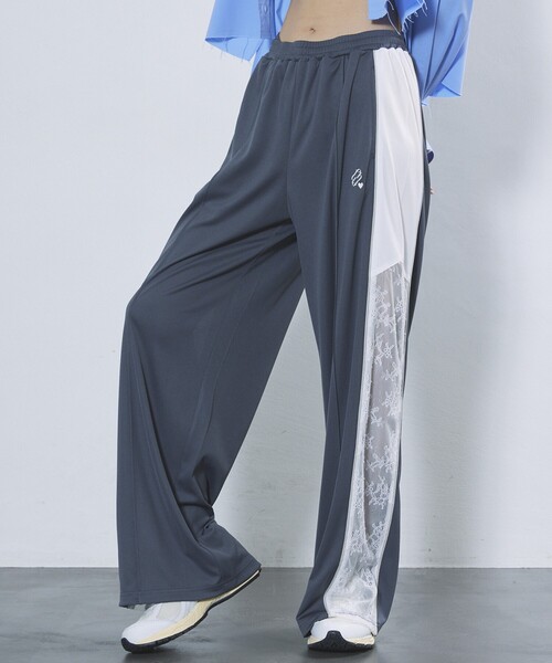 Firsthand(ファーストハンド)の「Firsthand/ファーストハンド レースラインジャージ―パンツ / サイドシアートラックパンツ(その他パンツ・レディース・ブラック/グレー・M/S)」の21枚目の写真