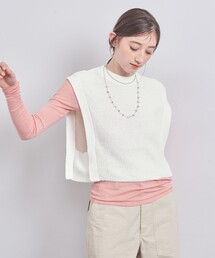 SACRA | ＜SACRA＞ブークレ ノースリーブ トップ(ベスト)