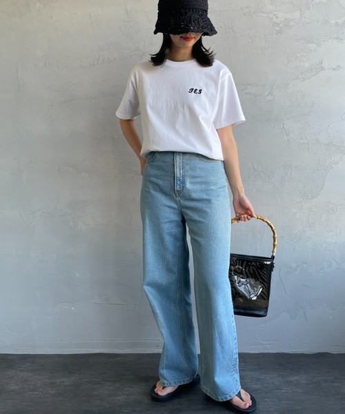 The Endless Summer（エンドレスサマー）の「[The Endless Summer/エンドレスサマー] 別注 サーフBUHI サガラ刺繍ロゴバックプリントTシャツ（Tシャツ/カットソー・レディース・グレー/ブラウン/ブラック/ホワイト・S/M/L/XL）」の19枚目の写真