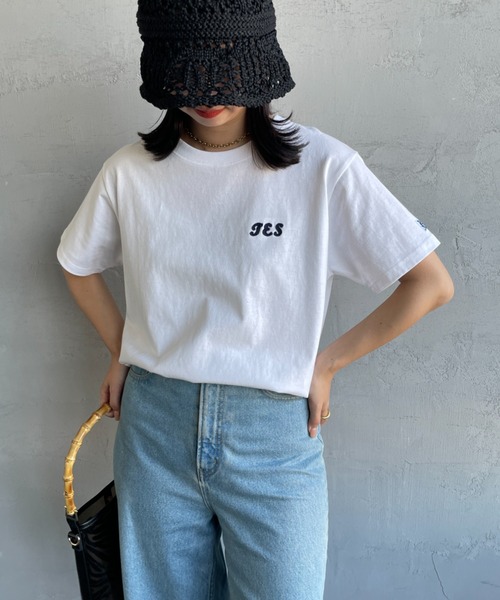 The Endless Summer（エンドレスサマー）の「[The Endless Summer/エンドレスサマー] 別注 サーフBUHI サガラ刺繍ロゴバックプリントTシャツ（Tシャツ/カットソー・レディース・グレー/ブラウン/ブラック/ホワイト・S/M/L/XL）」の17枚目の写真