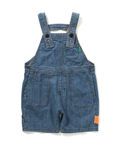BREEZE(ブリーズ)の「ショートサロペット(サロペット/オーバーオール・キッズ・インディゴブルー/グリーン・120/110/100/90/80)」の16枚目の写真