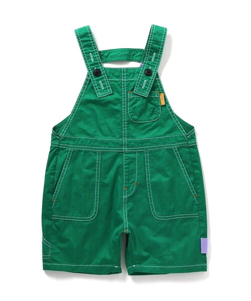 BREEZE(ブリーズ)の「ショートサロペット(サロペット/オーバーオール・キッズ・インディゴブルー/グリーン・120/110/100/90/80)」の10枚目の写真