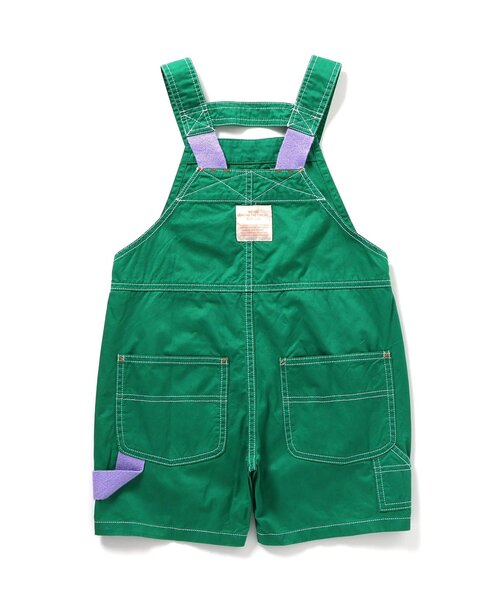 BREEZE(ブリーズ)の「ショートサロペット(サロペット/オーバーオール・キッズ・インディゴブルー/グリーン・120/110/100/90/80)」の8枚目の写真