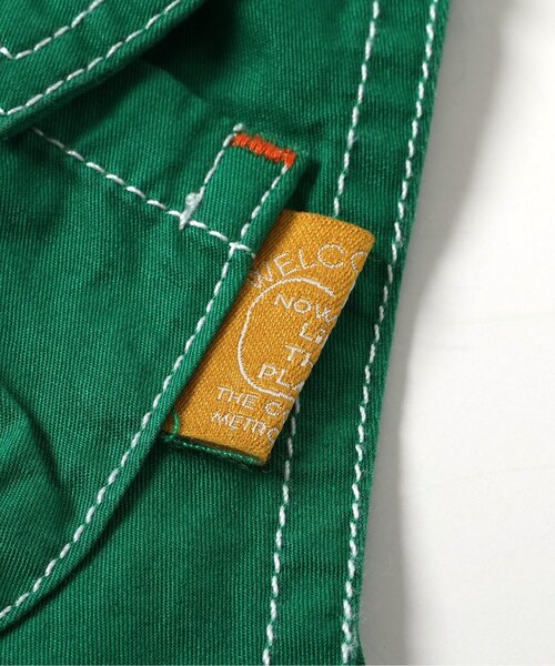 BREEZE(ブリーズ)の「ショートサロペット(サロペット/オーバーオール・キッズ・インディゴブルー/グリーン・120/110/100/90/80)」の3枚目の写真