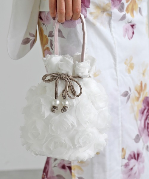 よっしー様 フラワーガーデン♪ レースの巾着袋 2枚セット BAG-001-zt.jpg?v=1749534914