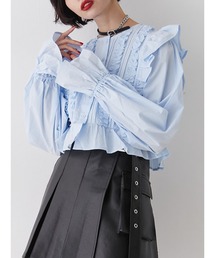 jouetie | クロップドフリルブラウス(シャツ/ブラウス)