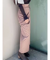 MERCURYDUO | ハイウエストアシメタックタイトスカート(スカート)