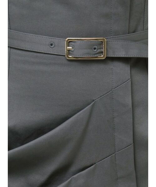 MERCURYDUO（マーキュリーデュオ）の「ハイウエスト アシメタック サイドギャザー タイトスカート（スカート・レディース・グレー/ピンク/アイボリー・SMALL/MEDIUM）」の16枚目の写真