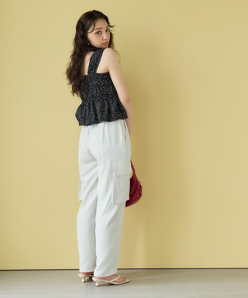 coca(coca)(コカ)の「パリフワシャーリングフリルドット柄ブラウス(シャツ/ブラウス・レディース・ドット・L/M)」の10枚目の写真