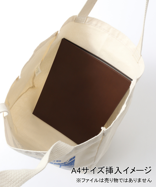 EDIFICE(エディフィス)の「canyon coffee White Echo Park Tote(トートバッグ・メンズ・アイボリー・FREE)」の7枚目の写真