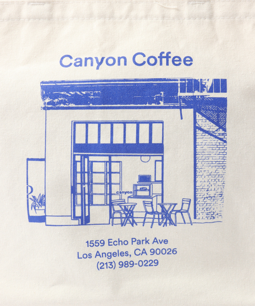 EDIFICE(エディフィス)の「canyon coffee White Echo Park Tote(トートバッグ・メンズ・アイボリー・FREE)」の8枚目の写真