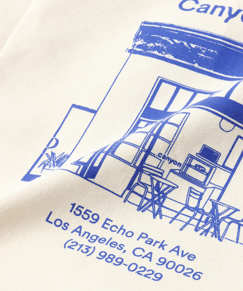 EDIFICE(エディフィス)の「canyon coffee White Echo Park Tote(トートバッグ・メンズ・アイボリー・FREE)」の10枚目の写真