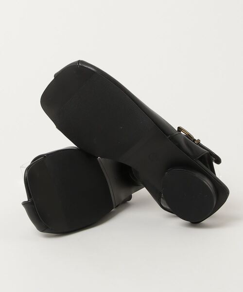 paravion（パラビオン）の「カットデザインフラットサンダル（サンダル・レディース・ブラック/ホワイト・SMALL/MEDIUM/LARGE）」の9枚目の写真