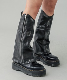 X-girl | FAUX LEATHER LEG WARMER(レッグウォーマー)