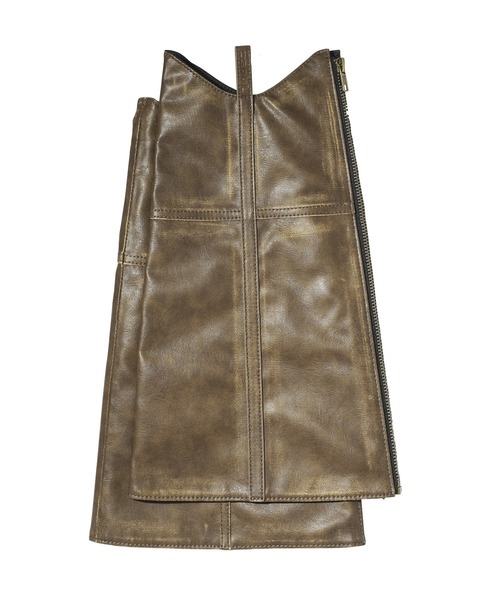 X-girl（エックスガール）の「FAUX LEATHER LEG WARMER（レッグウォーマー・レディース・ブラック/ブラウン・ONE SIZE）」の20枚目の写真