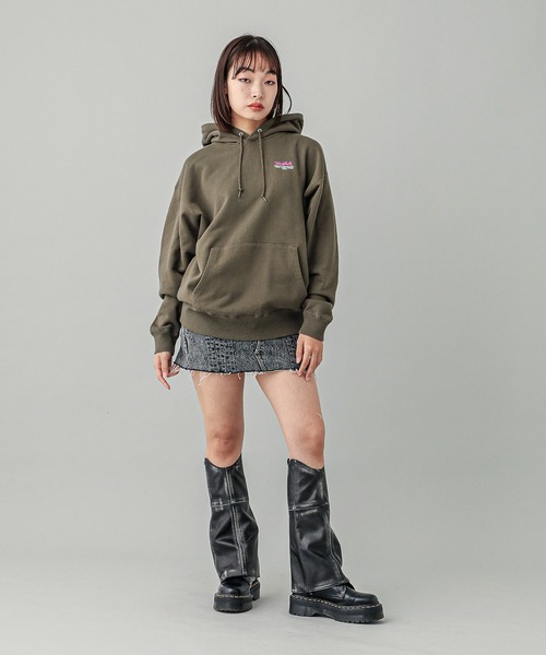 X-girl（エックスガール）の「FAUX LEATHER LEG WARMER（レッグウォーマー・レディース・ブラック/ブラウン・ONE SIZE）」の11枚目の写真