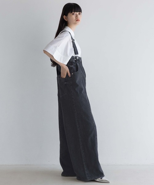 yuw(ユウ)の「マルチウェイデニムパンツ2 132228(デニムパンツ・レディース・チャコールグレー・MEDIUM/LARGE)」の5枚目の写真