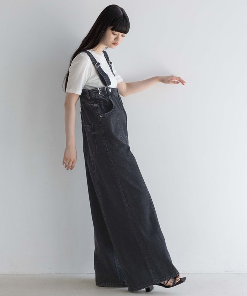 yuw(ユウ)の「マルチウェイデニムパンツ2 132228(デニムパンツ・レディース・チャコールグレー・MEDIUM/LARGE)」の16枚目の写真