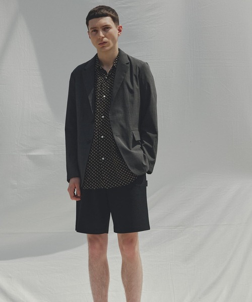 URBAN RESEARCH（アーバンリサーチ）の「ドビーチェックサッカーショートスリーブシャツ（シャツ/ブラウス・メンズ・ブラック/ネイビー・MEDIUM/LARGE）」の10枚目の写真