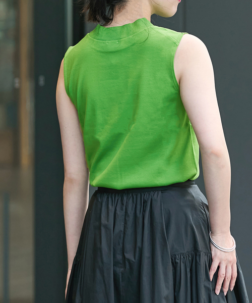 IENA（イエナ）の「セーターマシーンノースリーブプルオーバー
