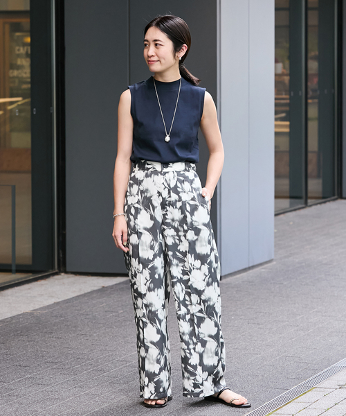 IENA イエナ セーターマシーンノースリーブプルオーバー セーターマシーンノースリーブプルオーバー（Tシャツ