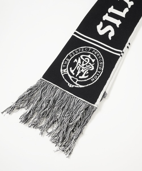 新品未使用sublations FOOTBALL SCARF ASH BLACK sublations FOOTBALL SCARF ASH BLACK 小物