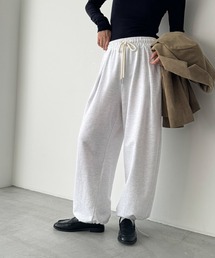 CANAL JEAN | El mar(エルマール) タックワイドスウェットパンツ(スウェットパンツ)