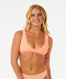 CRONOS オレンジ ビキニ フリーサイズ CRONOS WOMEN 2STRIPES BIKINI【ORANGE】