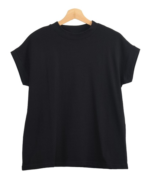 Felt-Maglietta(フェルトマリエッタ)の「ヘビーウエイト袖リブTシャツ(Tシャツ/カットソー・レディース・オフホワイト/ブラック系その他・MEDIUM/LARGE)」の7枚目の写真