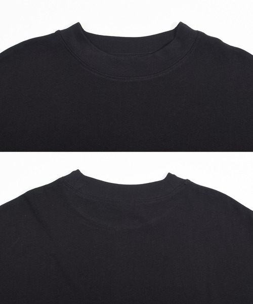 Felt-Maglietta(フェルトマリエッタ)の「ヘビーウエイト袖リブTシャツ(Tシャツ/カットソー・レディース・オフホワイト/ブラック系その他・MEDIUM/LARGE)」の6枚目の写真
