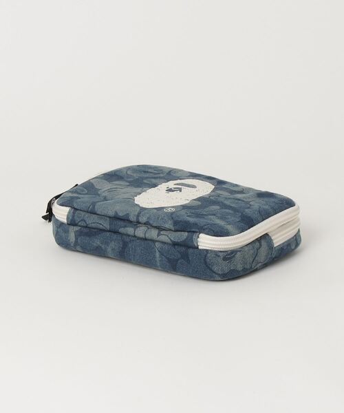 A BATHING APE（アベイシングエイプ）の「SOLID CAMO DENIM POUCH