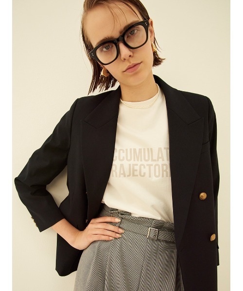 Mila Owen（ミラオーウェン）の「ベルト付き後ろゴムペーパーバックパンツ（その他パンツ・レディース・ベージュ/ブラック/ブラウン/チェック・1/00/0）」の5枚目の写真