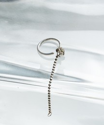 シルバー925 ユニセックス デザインピアス