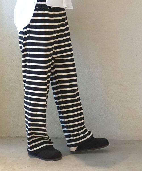 リブボーダームジ パンツ（Tシャツ/カットソー）｜JOURNAL