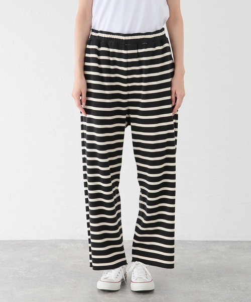 journal standard luxe フレンチジャージーボーダーパンツ JOURNAL STANDARD LUXE（ジャーナルスタンダード ラックス）の