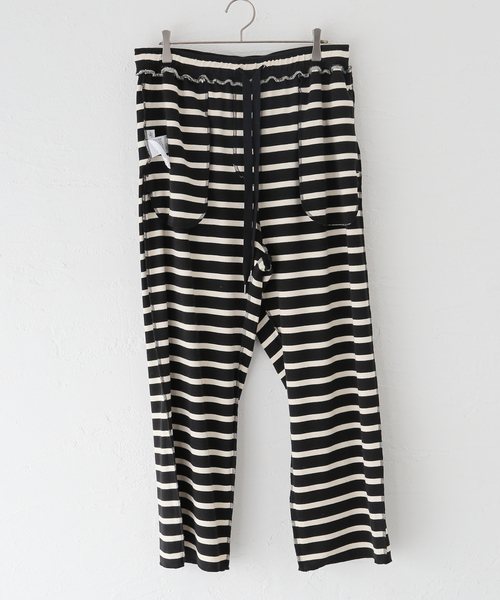 【jornal standard luxe】リブボーダームジPT リブボーダームジ パンツ（Tシャツ/カットソー）｜JOURNAL