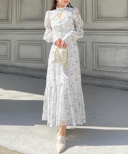 セール/ブランド古着】長袖ワンピース（ワンピース）｜rienda  