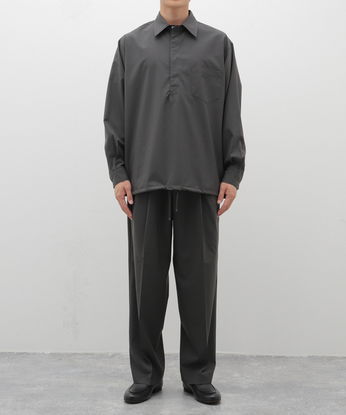 セール】MARKAWARE (マーカウェア) DOUBLE PLEATED EASY TROUSERS