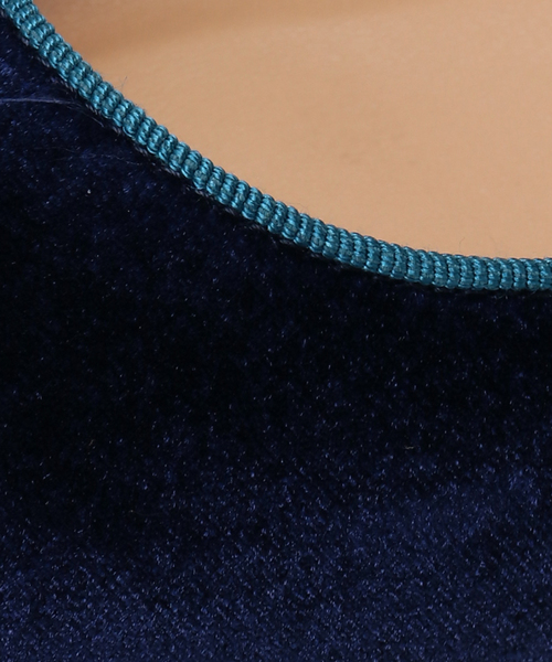 La TOTALITE(ラトータリテ)の「【STATUS/ステイタス】ベロアストラップシューズ(その他シューズ・レディース・ブラック/ネイビー・36/38/37)」の3枚目の写真