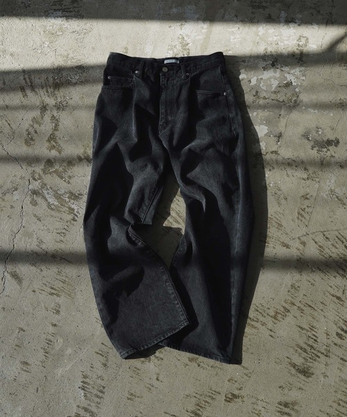 WYM LIDNM（ウィム バイ リドム）の「加工デニムパンツ（デニムパンツ