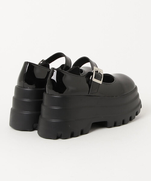 LOVEHUNTER（ラブハンター）の「軽量厚底 トリプルソール メリージェーン ストラップシューズ（ドレスシューズ・レディース・ブラック系2/ブラック系1・3L/LL/L/M/S/SS）」の5枚目の写真