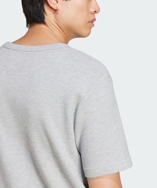 セール】トレフォイル エッセンシャルズ ワッフル半袖Tシャツ