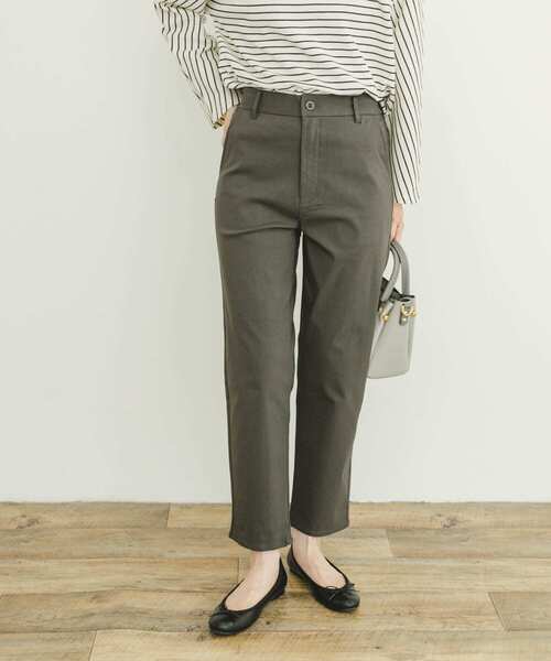 ITEMS URBANRESEARCH（アイテムズ アーバンリサーチ）の「ストレッチイージーパンツ（その他パンツ・レディース・ブラック/モカ/チャコールグレー・FREE）」の2枚目の写真