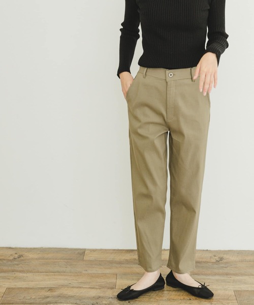 ITEMS URBANRESEARCH（アイテムズ アーバンリサーチ）の「ストレッチイージーパンツ（その他パンツ・レディース・ブラック/モカ/チャコールグレー・FREE）」の10枚目の写真