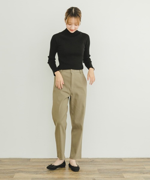 ITEMS URBANRESEARCH（アイテムズ アーバンリサーチ）の「ストレッチイージーパンツ（その他パンツ・レディース・ブラック/モカ/チャコールグレー・FREE）」の11枚目の写真