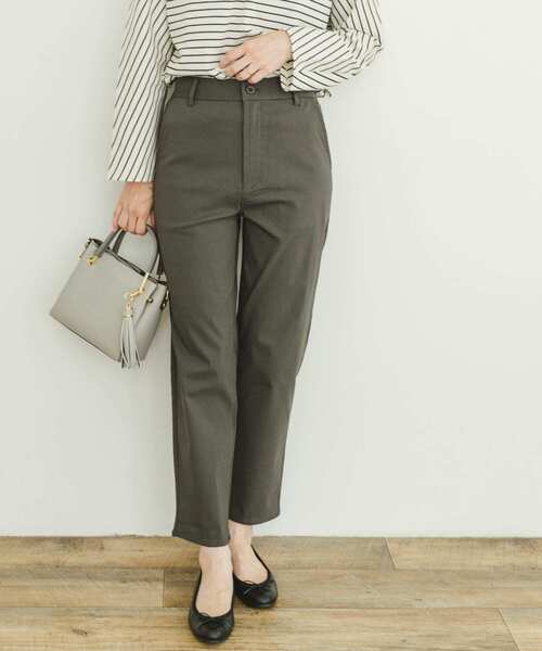 ITEMS URBANRESEARCH（アイテムズ アーバンリサーチ）の「ストレッチイージーパンツ（その他パンツ・レディース・ブラック/モカ/チャコールグレー・FREE）」の8枚目の写真